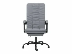 New Silla de oficina reclinable de tela claro Silla De Oficina