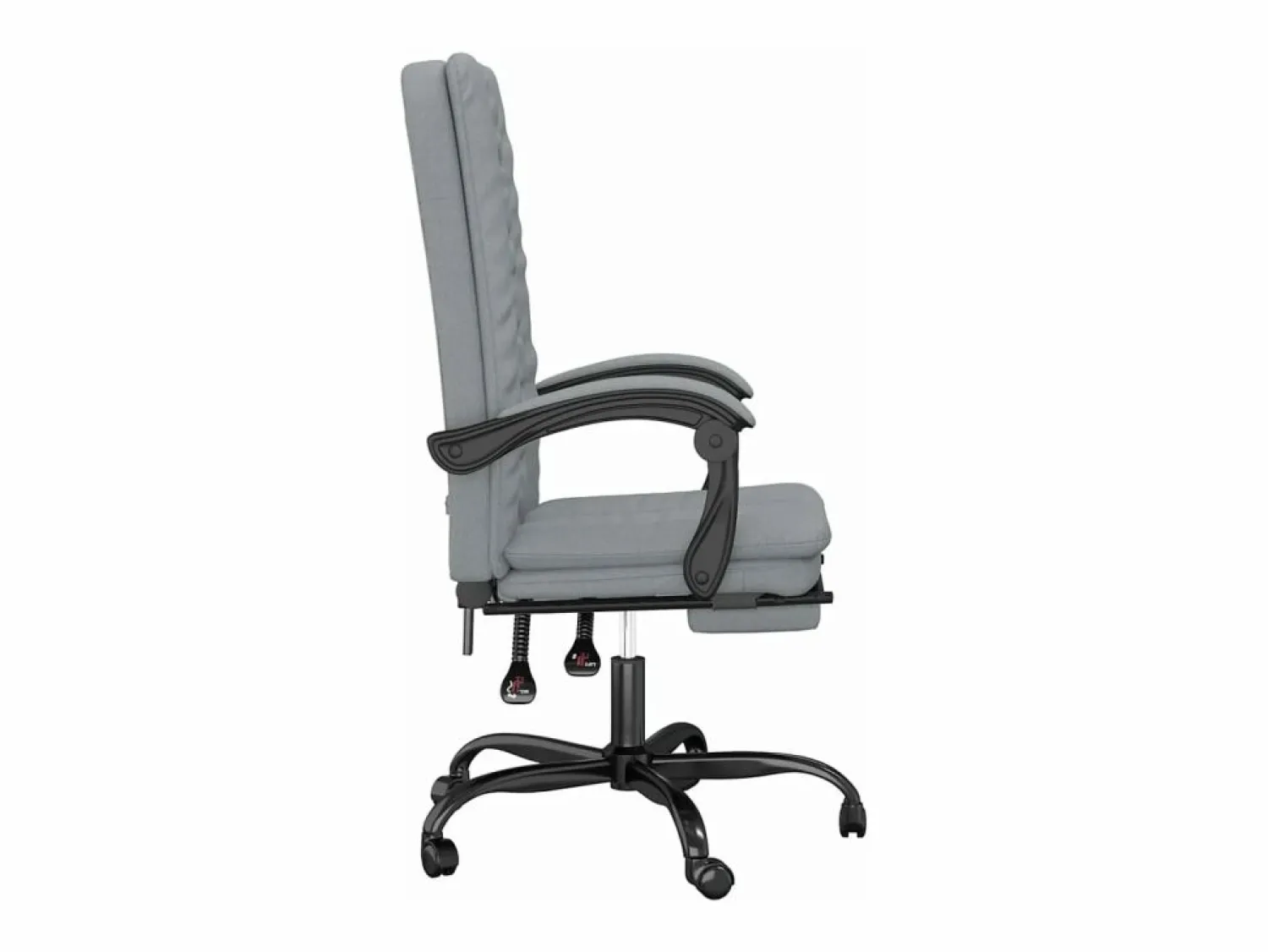 New Silla de oficina reclinable de tela claro Silla De Oficina