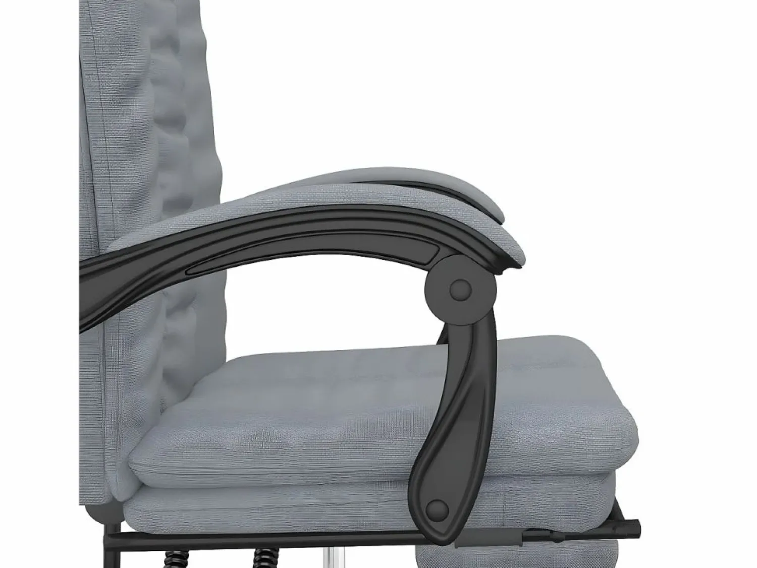 New Silla de oficina reclinable de tela claro Silla De Oficina