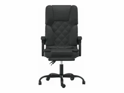 Sale Clicnbuy Silla de oficina reclinable masaje cuero sintético Negro