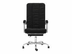 Clicnbuy Silla de oficina reclinable cuero sintético