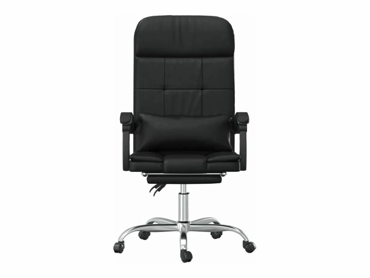 Sale Clicnbuy Silla de oficina reclinable masaje cuero sintético Negro