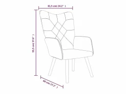 Sale Silla de relajación con reposapiés tela patchwork Sillón