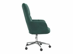 Clearance vidaxl Silla de relajación de terciopelo verde oscuro Verde pino