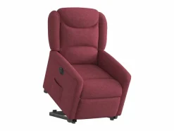 Sale Silla de relax | Sillón eléctrico reclinable elevable de tela tinto SHL7947 Sillón Relax