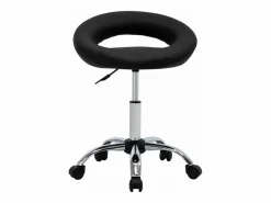 Discount Silla de trabajo con ruedas cuero sintético Taburete De Oficina
