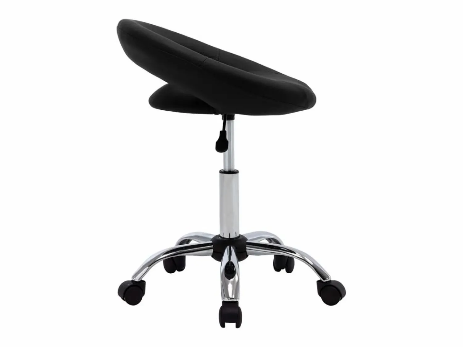 Discount Silla de trabajo con ruedas cuero sintético Taburete De Oficina