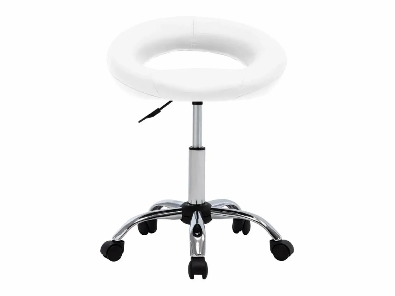 Silla de trabajo con ruedas cuero sintético ES47120
