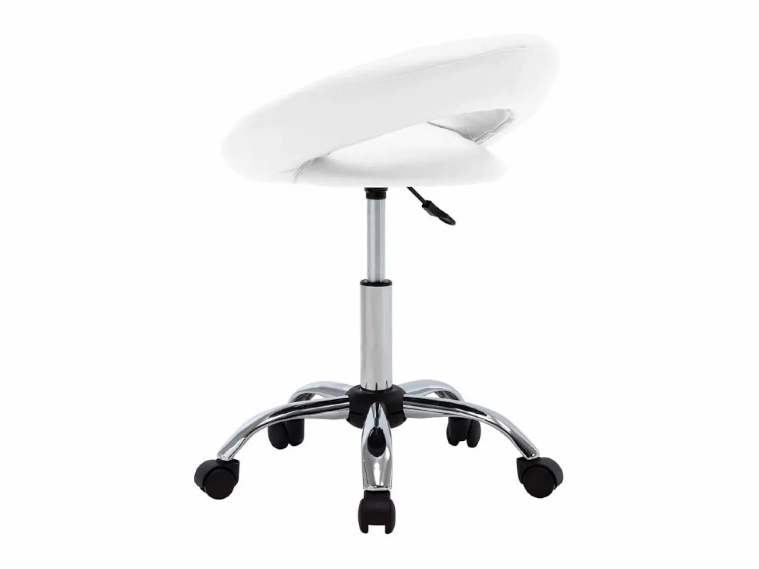 Silla de trabajo con ruedas cuero sintético ES47120