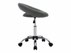Silla de trabajo con ruedas cuero sintético ES25351