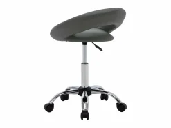 Silla de trabajo con ruedas cuero sintético ES25351