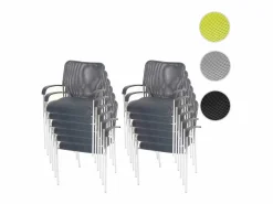 Online MCW Silla de visita Tucson (juego de 12), asiento , respaldo Gris