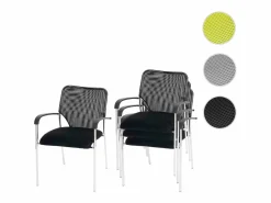 Sale Silla de visita Tucson (juego de 2), asiento , respaldo Silla Conferencia