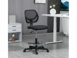 Silla ergonómica de pie, regulable en altura, con reposapiés, color , (59x61x93-113 cm) ###