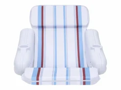 vidaxl Silla Flotante para Piscina 140x83x60 cm Cómoda y Práctica Blanco