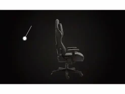 MAXPODIUM Silla gamer premium con sistema de masaje, soporta 150 kg – Tactical SMI, Negra
