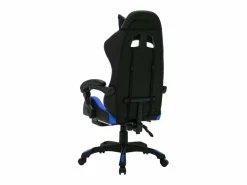 Silla gaming con luces LED RGB cuero sintético y negro Silla Gaming