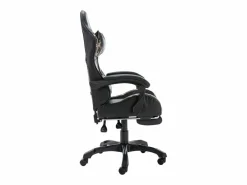 Discount Clicnbuy Silla gaming con reposapiés cuero sintético y camuflaje Negro
