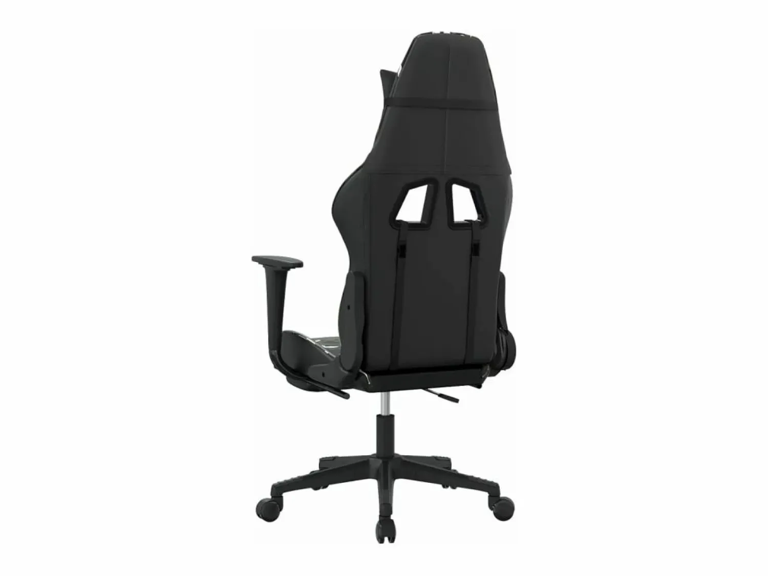 Clicnbuy Silla gaming con reposapiés cuero sintético camuflaje