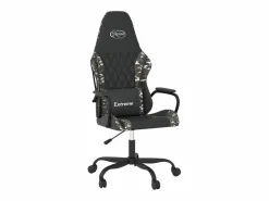 Online Silla gaming cuero sintético y camuflaje Silla Gaming
