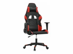 Outlet Clicnbuy Silla gaming cuero sintético y rojo Negro
