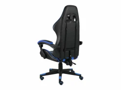 New Silla gaming de cuero sintético negro y Silla Gaming
