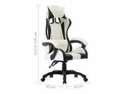 Discount Silla gaming de cuero sintético Silla Gaming
