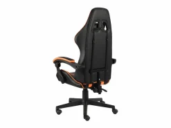 Discount Silla gaming de cuero sintético negro y Silla Gaming