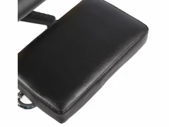 vidaxl Silla gaming giratoria con reposapiés PVC