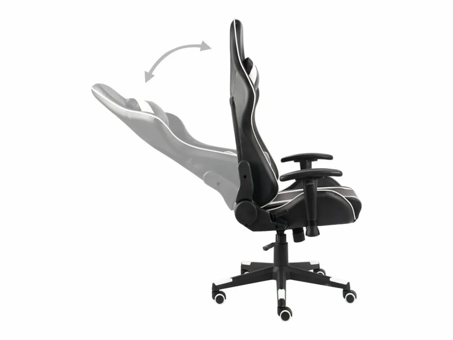 vidaxl Silla gaming giratoria PVC