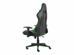Hot vidaxl Silla gaming giratoria PVC Verde