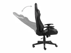 vidaxl Silla gaming giratoria PVC