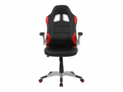 Silla gaming Mugello con brazos abatibles y negro 115x70x69 cm