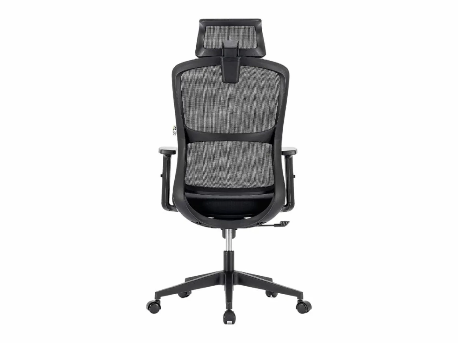 Outlet Silla giratoria de oficina ergonómica con reposabrazos, reposacabezas y soporte lumbar, ajustable, silla de escritorio de tela, - ZIK Silla De Oficina
