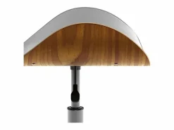 Sale Silla giratoria de oficina en piel sintética blanca 79-91cm - Baudoin Silla De Escritorio