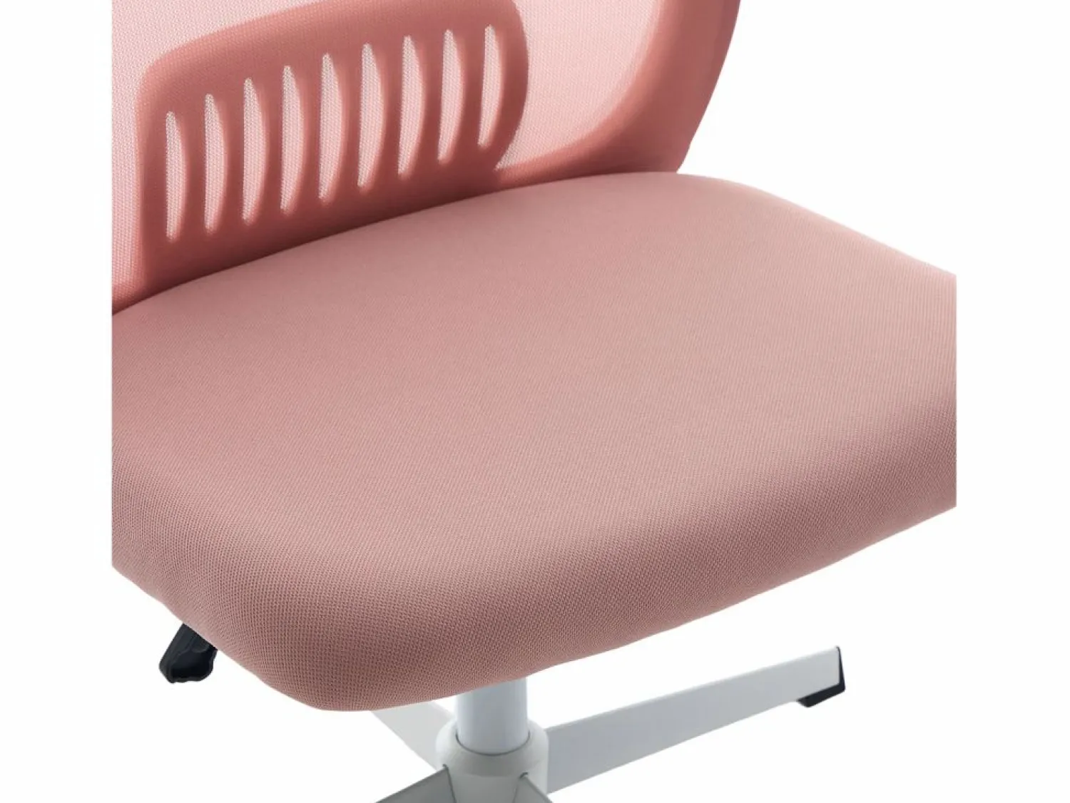 Sale Silla giratoria de oficina - Sillón giratorio con función de balanceo y ajuste de altura - malla Rosa