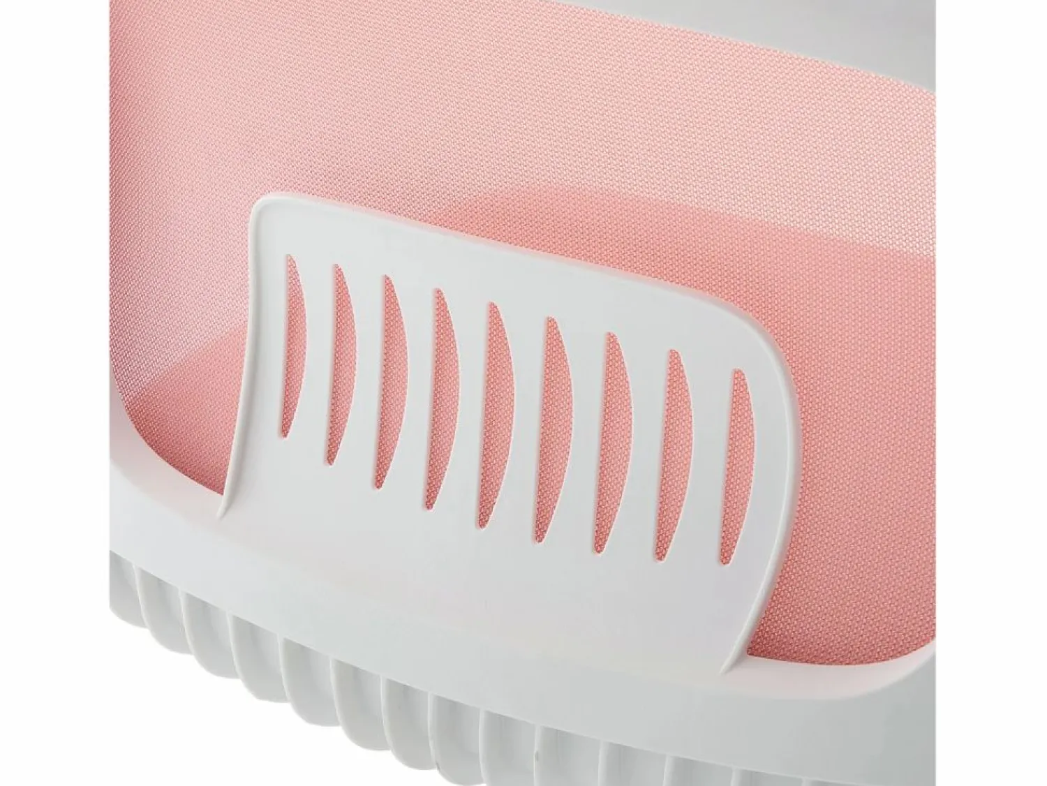 Sale Silla giratoria de oficina - Sillón giratorio con función de balanceo y ajuste de altura - malla Rosa