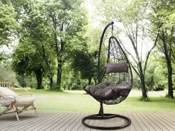 Online Silla Mecedora Colgante XN. Muebles de Jardin o Terraza Sillón Colgante