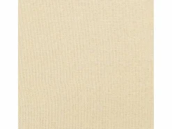 Best vidaxl Silla mecedora de tela blanco Crema