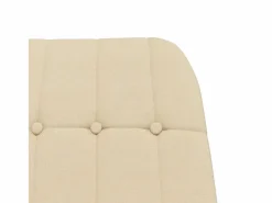 vidaxl Silla mecedora de tela color