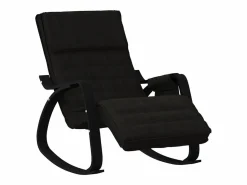 Sale Silla mecedora de tela Sillón Balancín