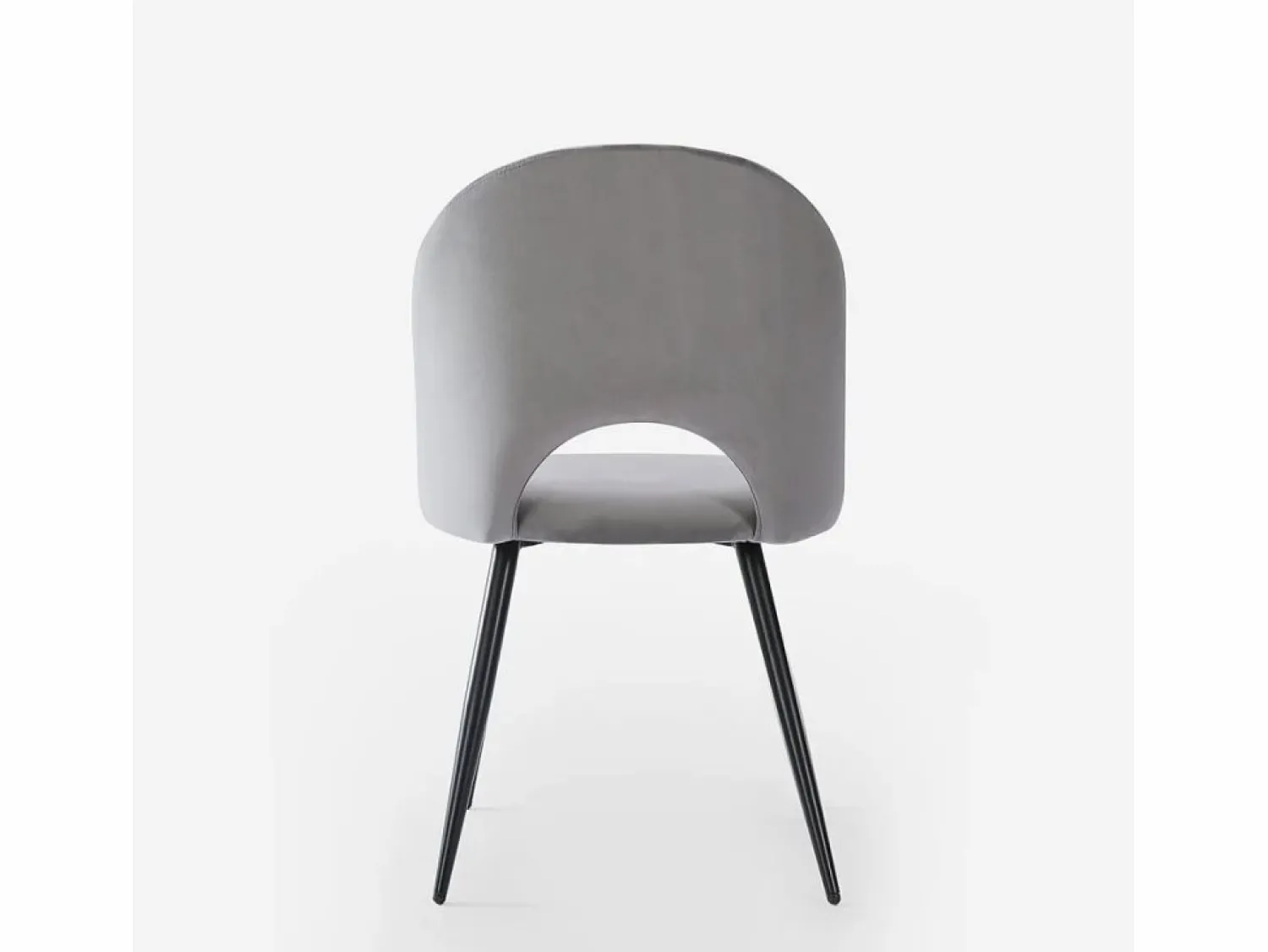 AHD Silla moderna de terciopelo y acolchada para salón-comedor y cocina Zarda -