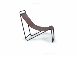 Hot Giner y colomer SILLA TAPIZADA PIEL Marrón. 88x100x50 Marru00f3n