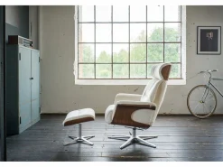 New Kawola Sillón - blanco terciopelo - TOSAR Crema