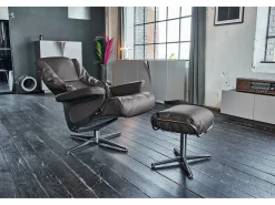 Clearance Kawola Sillón - piel - MODO Gris
