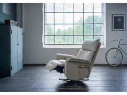 Kawola Sillón - piel - NAMA Gris
