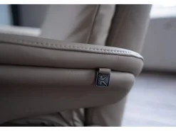 Kawola Sillón - piel - NAMA Gris