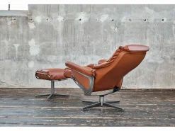 Kawola Sillón - marrón piel - MODO