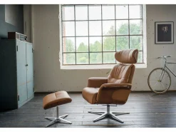 Kawola Sillón - marrón piel - TOSAR