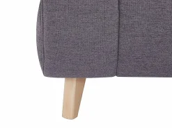 Vente-unique Sillón 1 plaza convertible de tela color STREVI